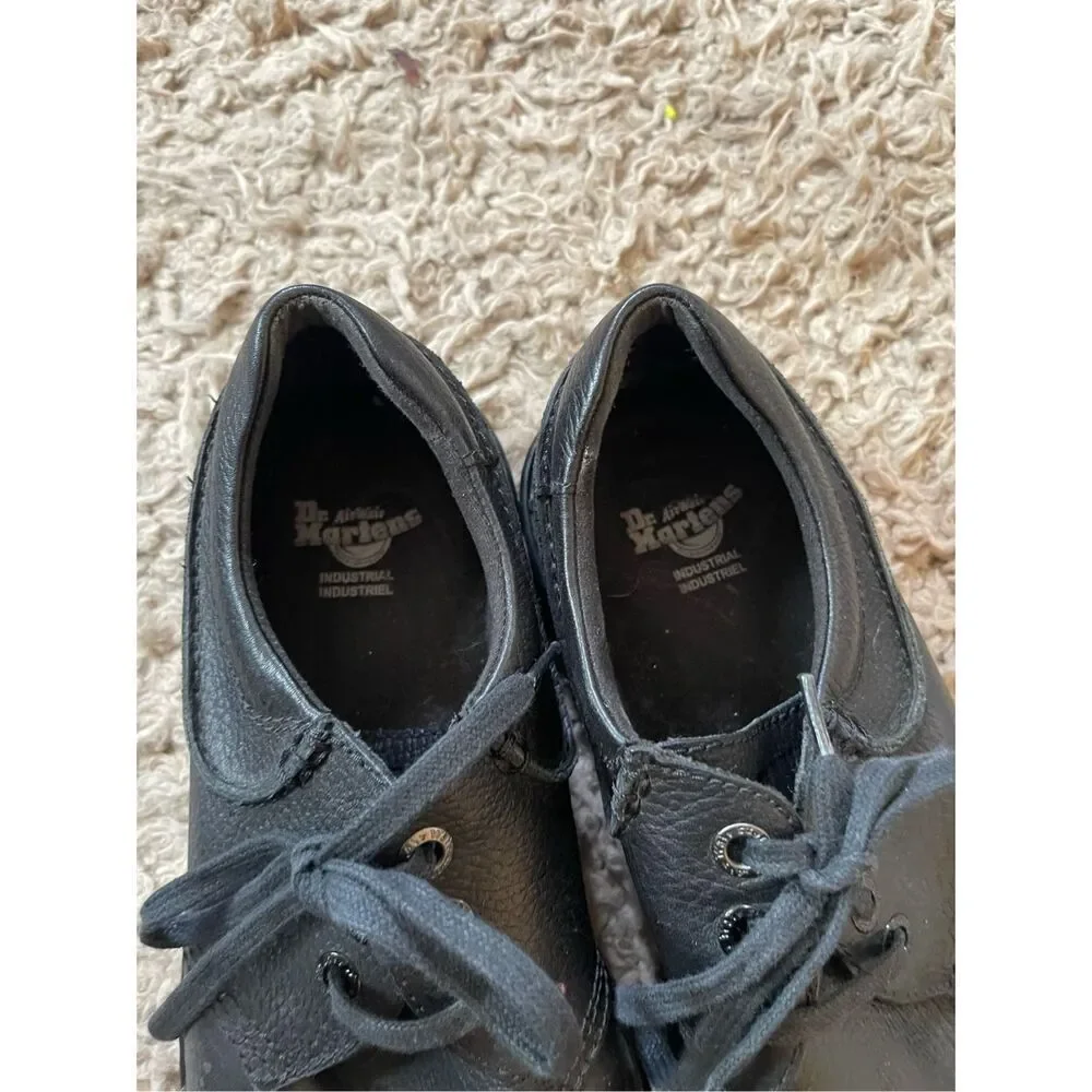 Dr Martens Shoes‎ Hampshire Mens 11 Black Leather Industrial Oxfords